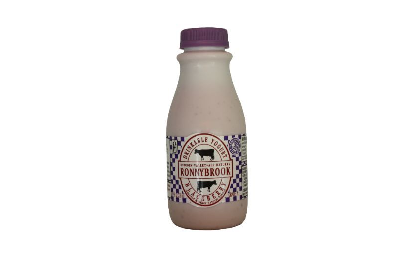 Ronnybrook Drinkable Yogurt - BLACKBERRY